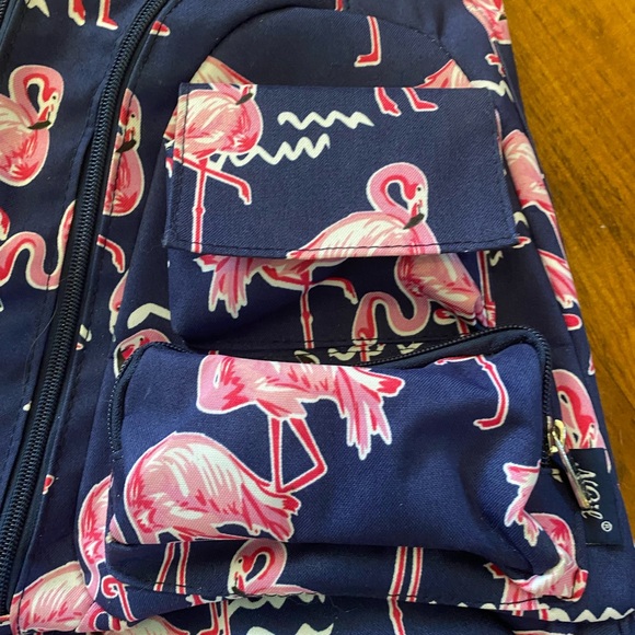Sling Bag ~ Flamingo Print - Picture 3 of 8